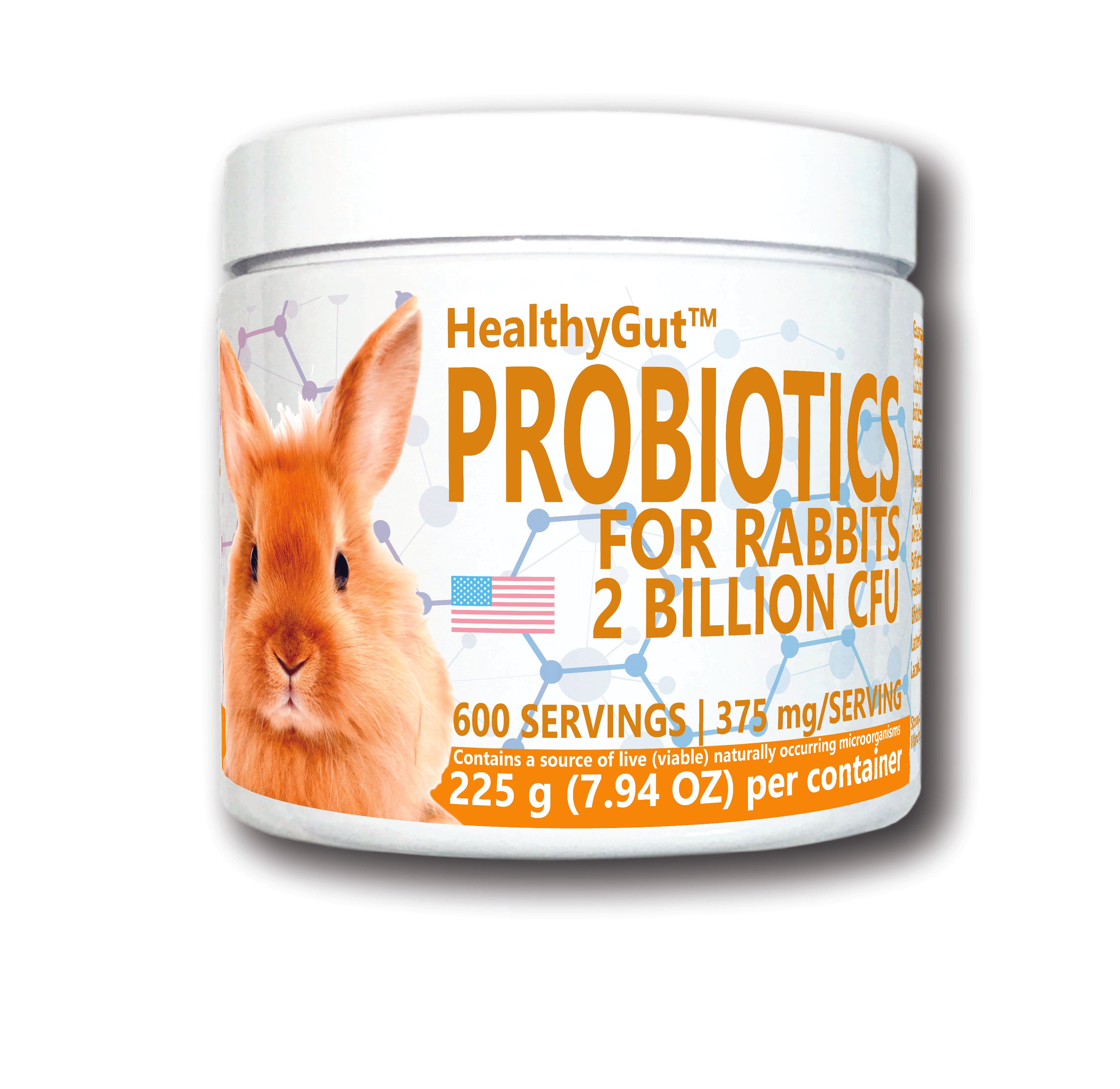 HealthyGut™ Probiotics for Rabbits – Equa Holistics